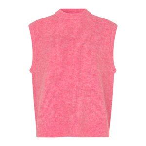 Samsoe pink sleeveless sweater/vest XS